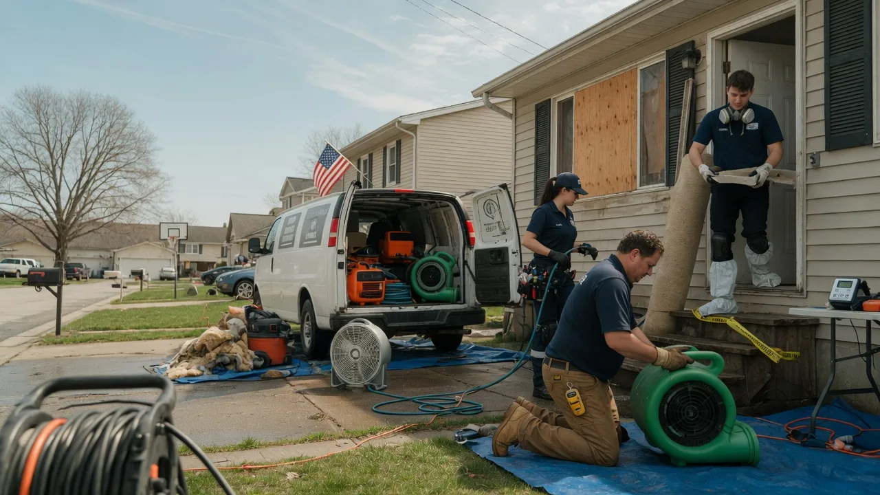 Water Damage Restoration in Shickley, NE near me
